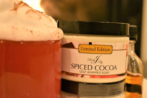 Spiced Cocoa Whipped Soap