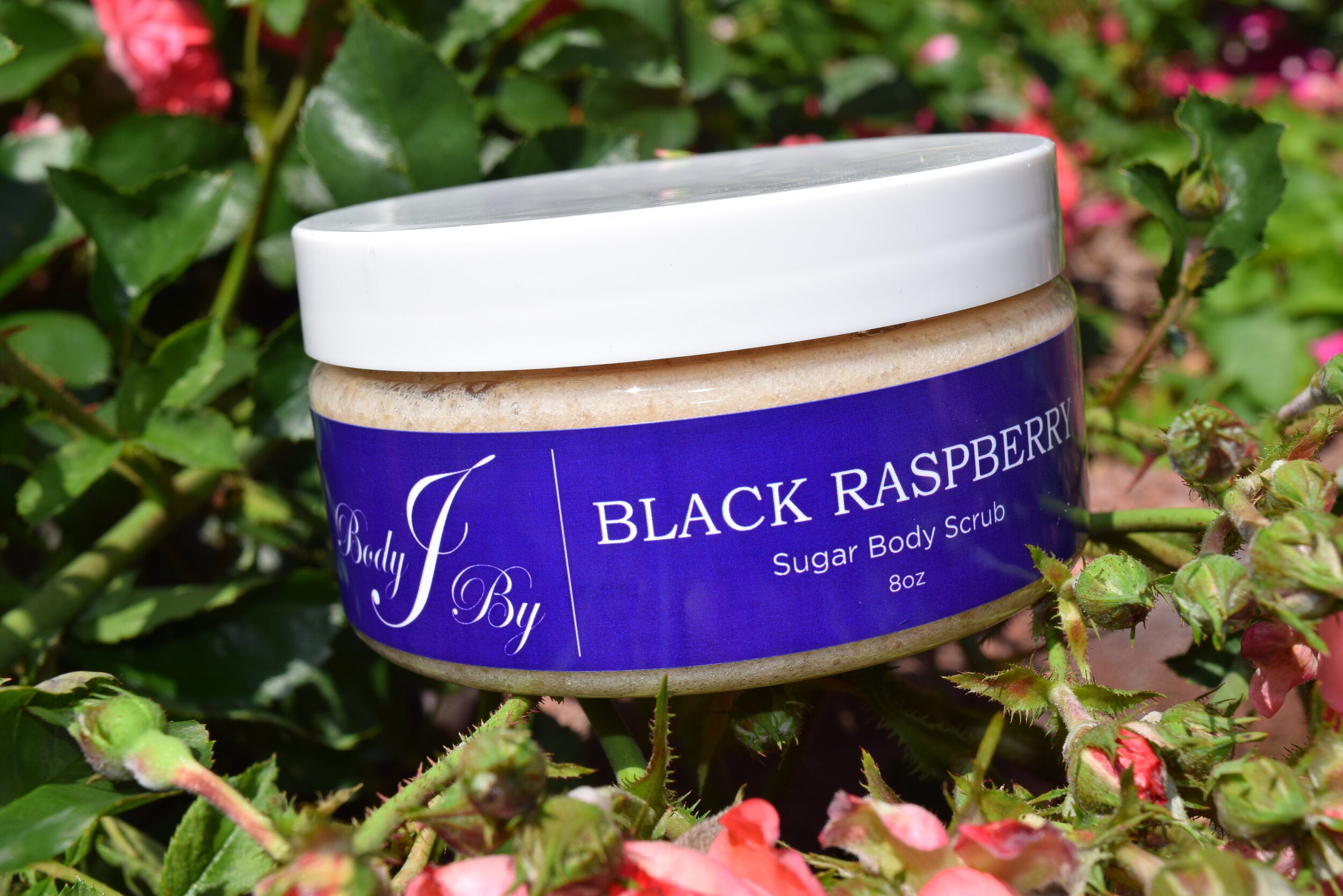 Black Raspberry Sugar Scrub - Body By J
