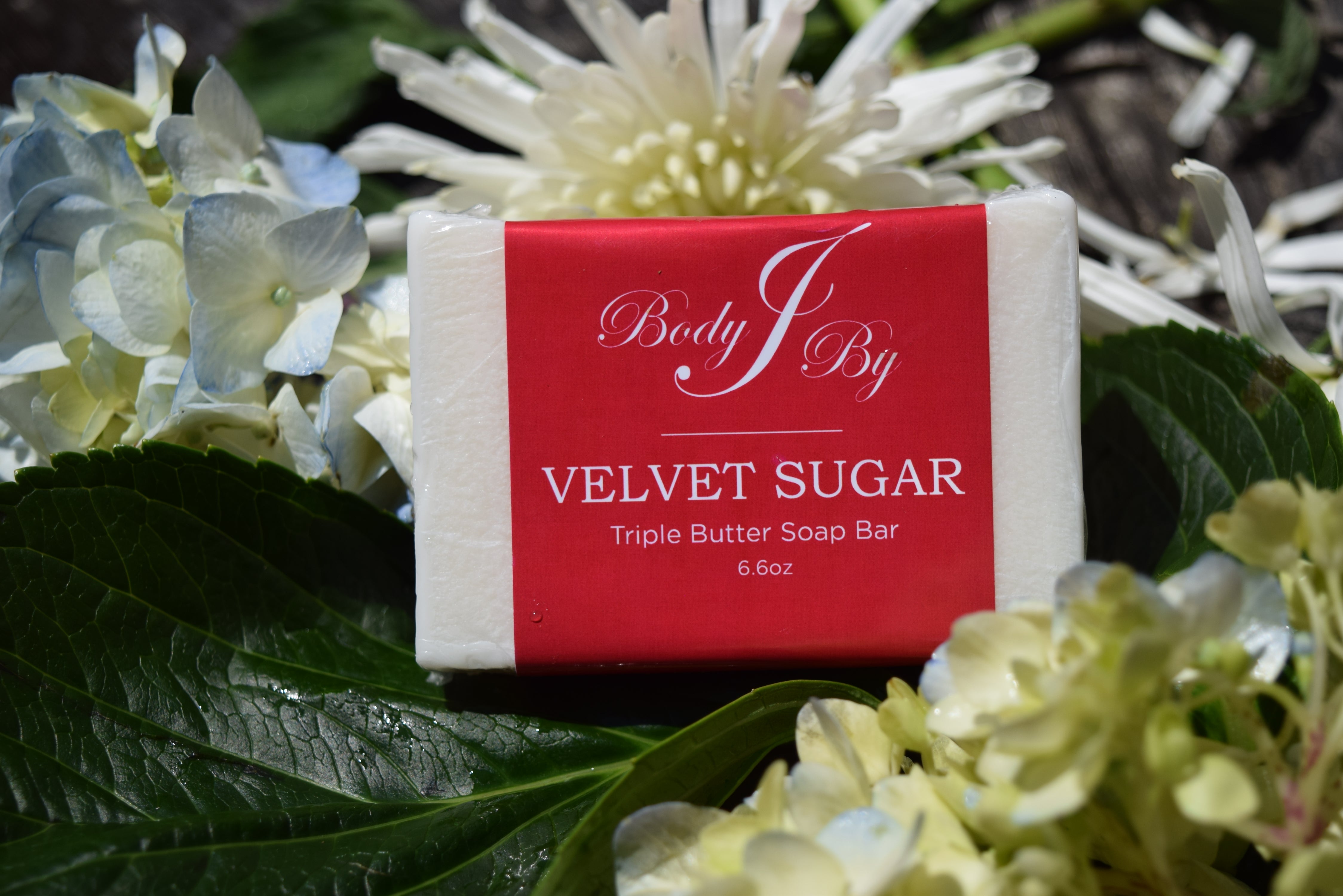 Velvet Sugar Triple Butter Soap Bar - Body By J
