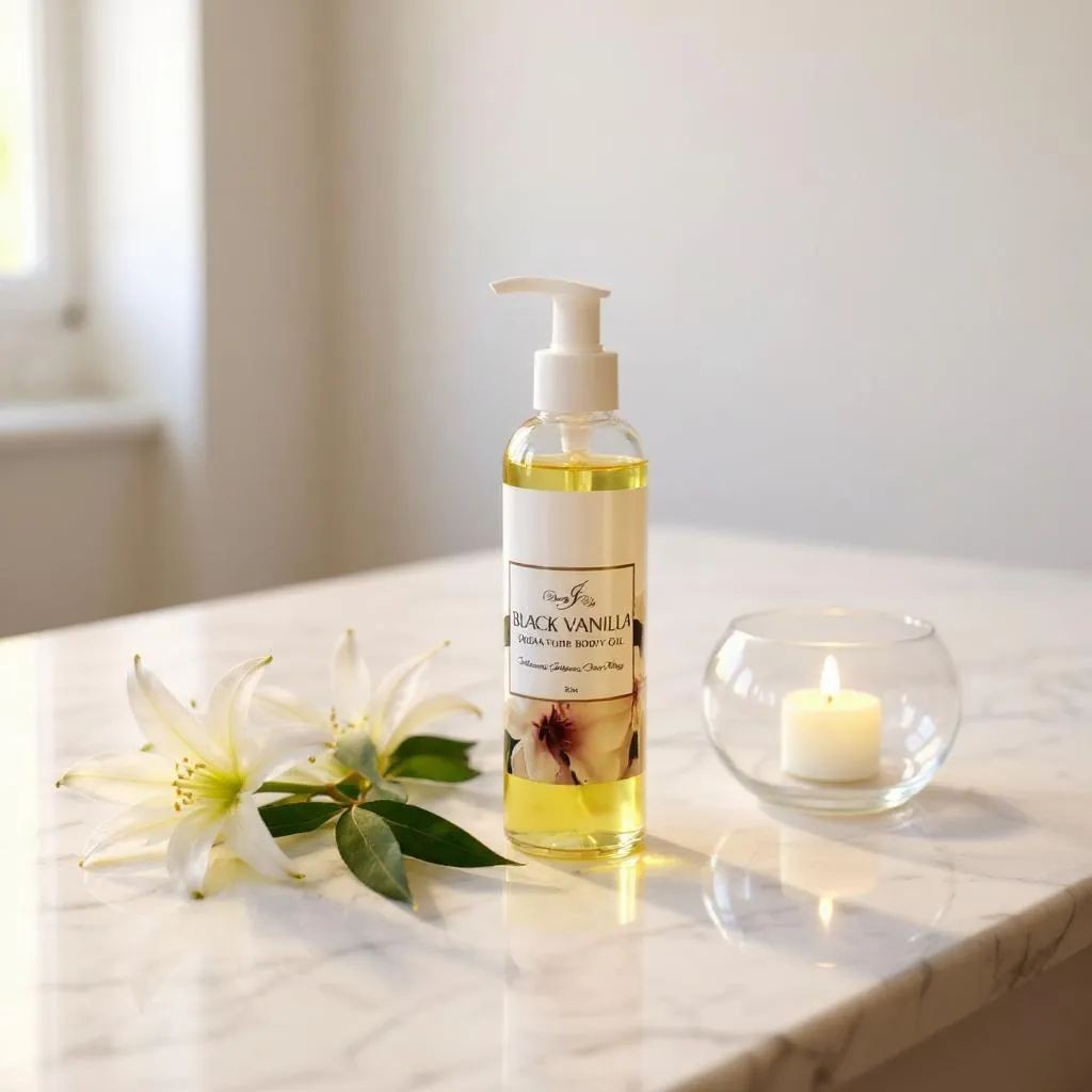 Black Vanilla Body Oil