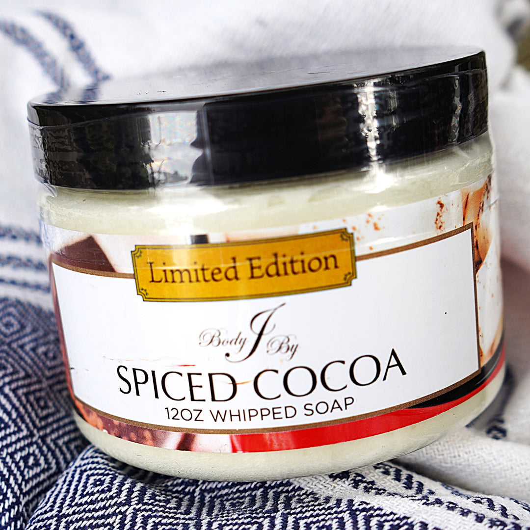 Spiced Cocoa Whipped Soap