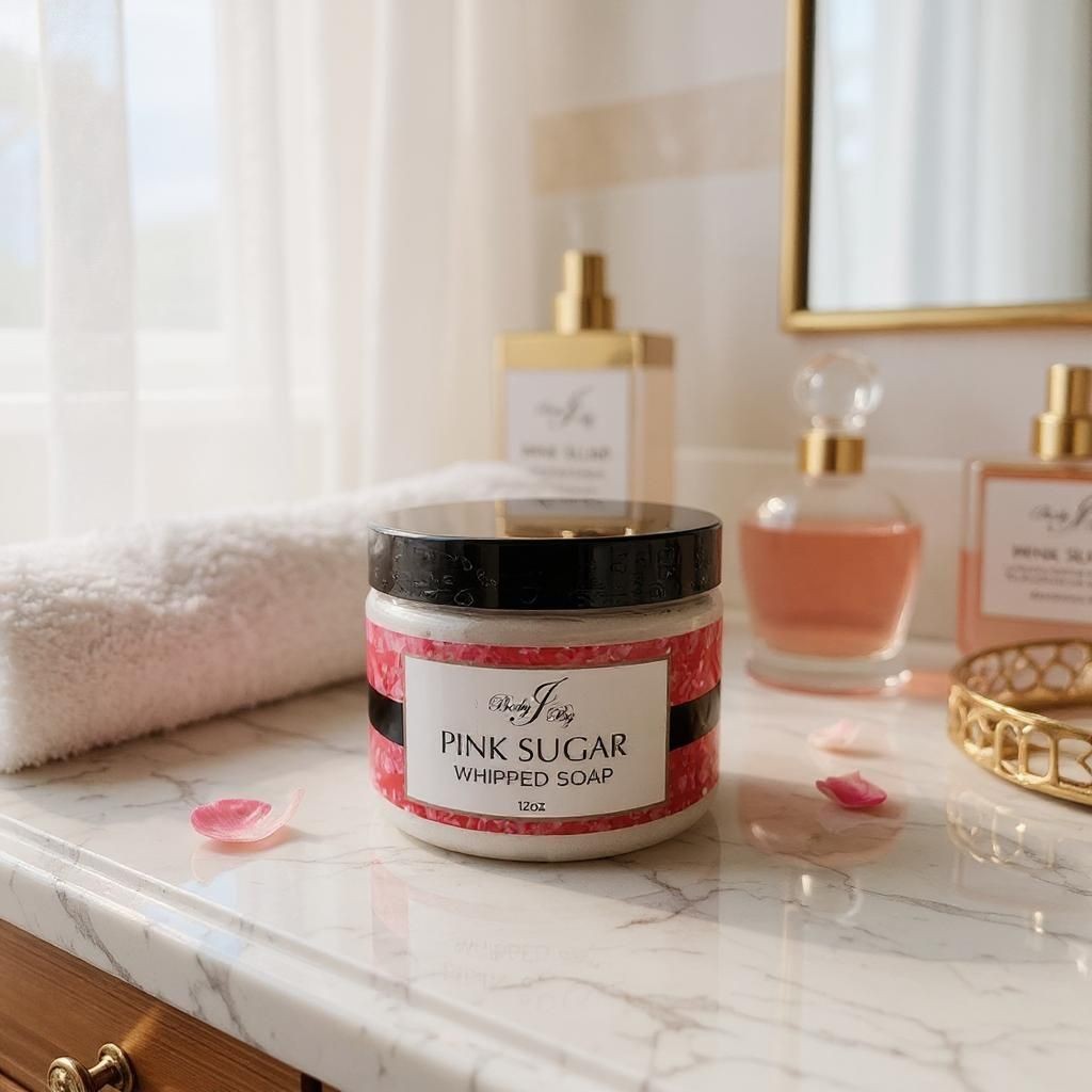 Pink Sugar Whipped Soap