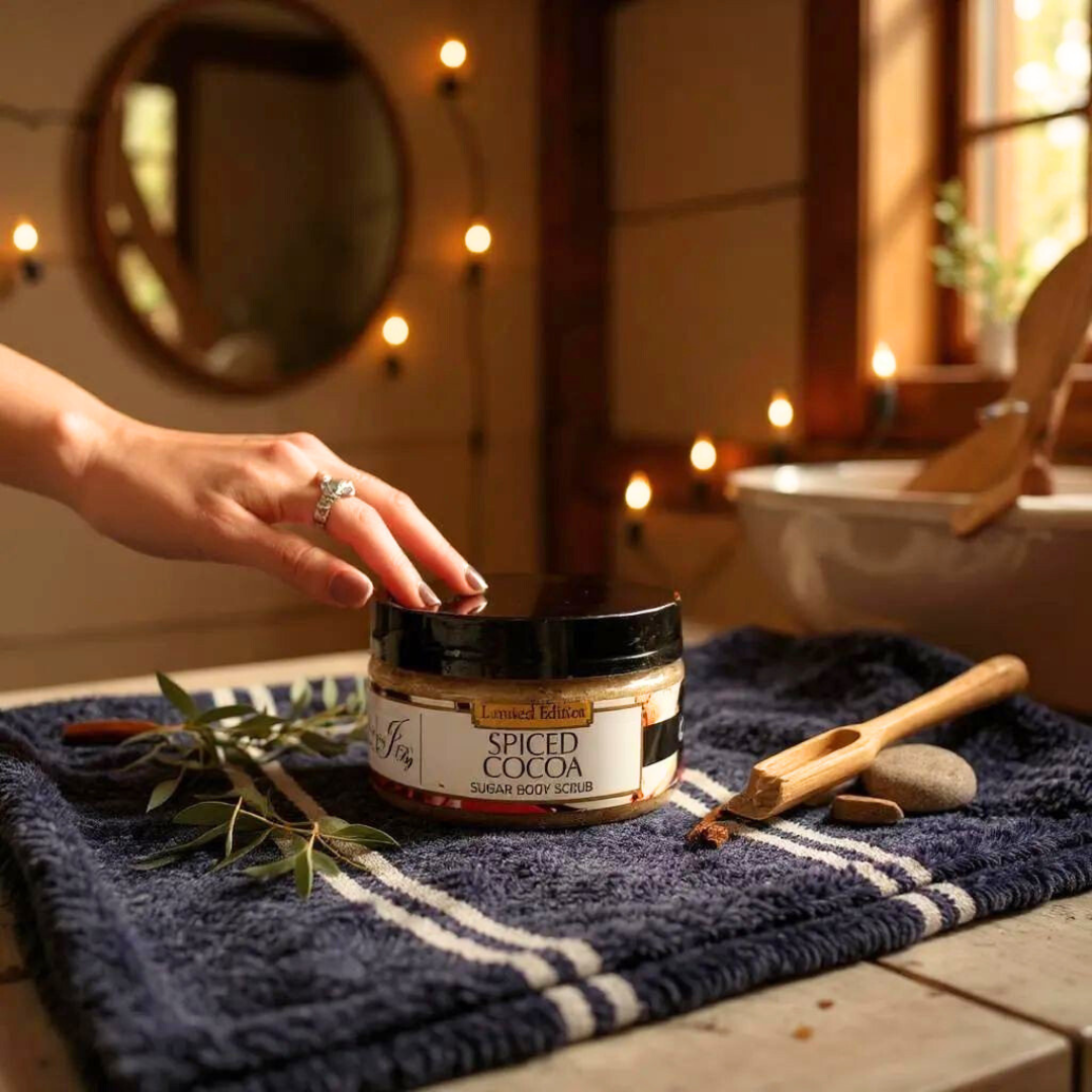 Spiced Cocoa Sugar Scrub
