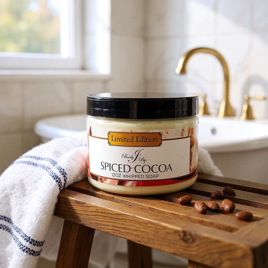 Spiced Cocoa Whipped Soap & Shaving Butter