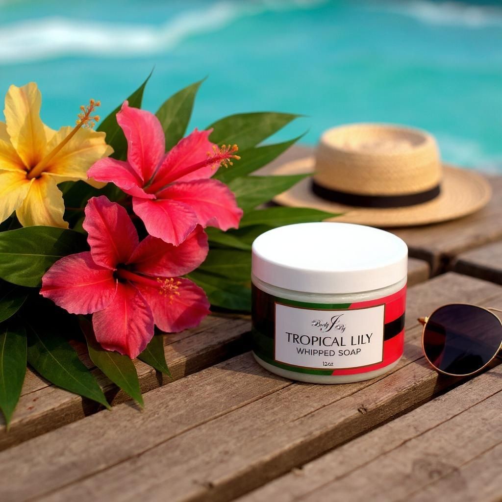 🧼Tropical Lily Whipped Soap