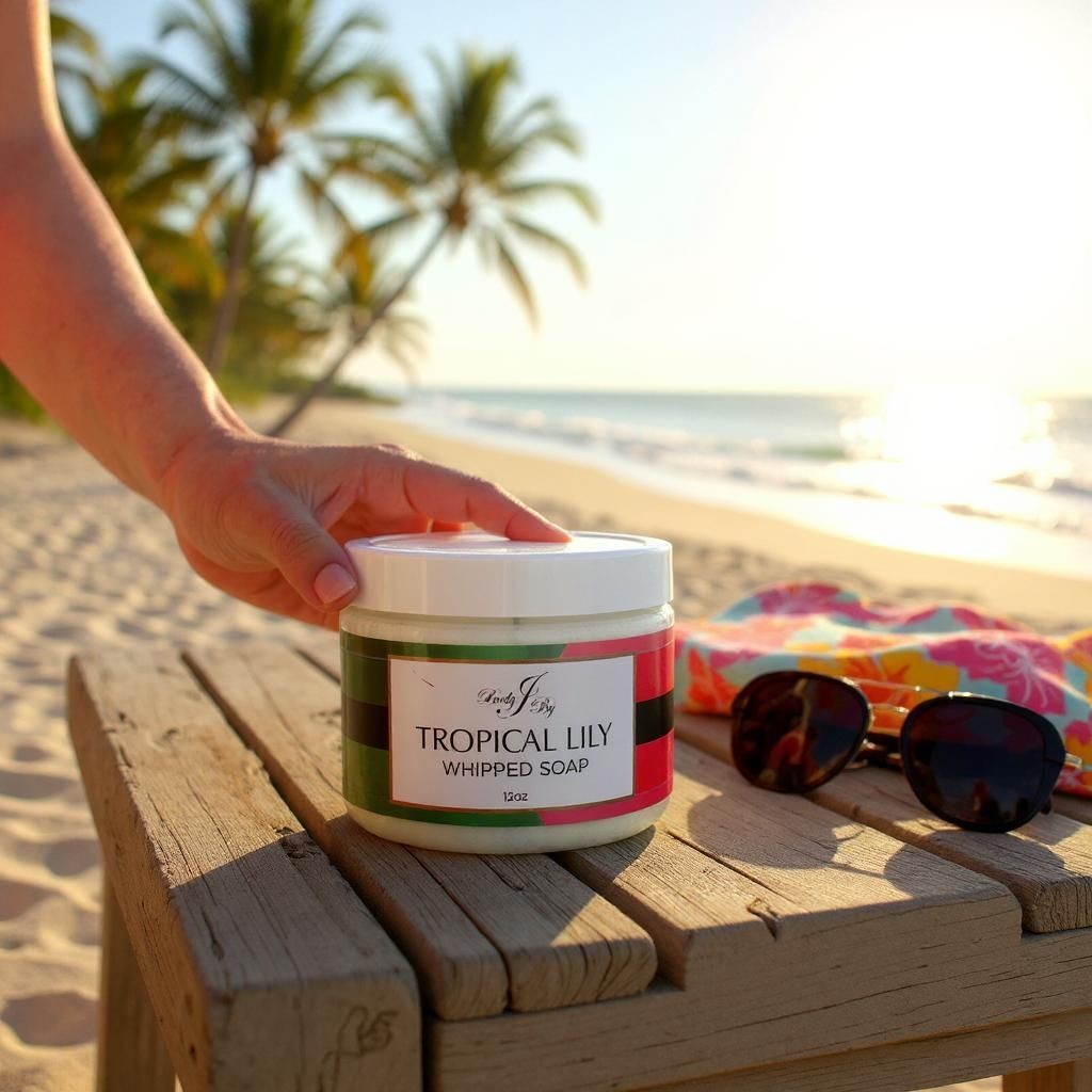 🧼Tropical Lily Whipped Soap