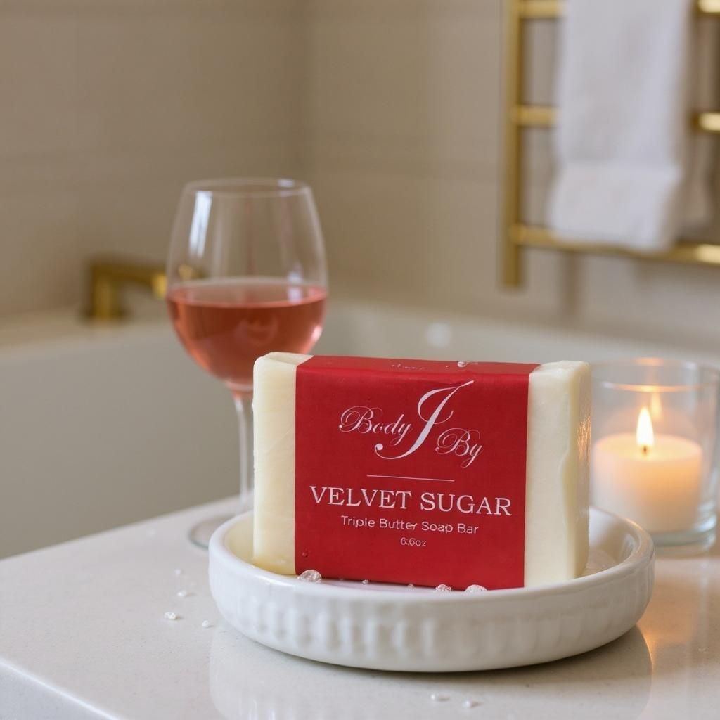 Velvet Sugar Triple Butter Soap Bar