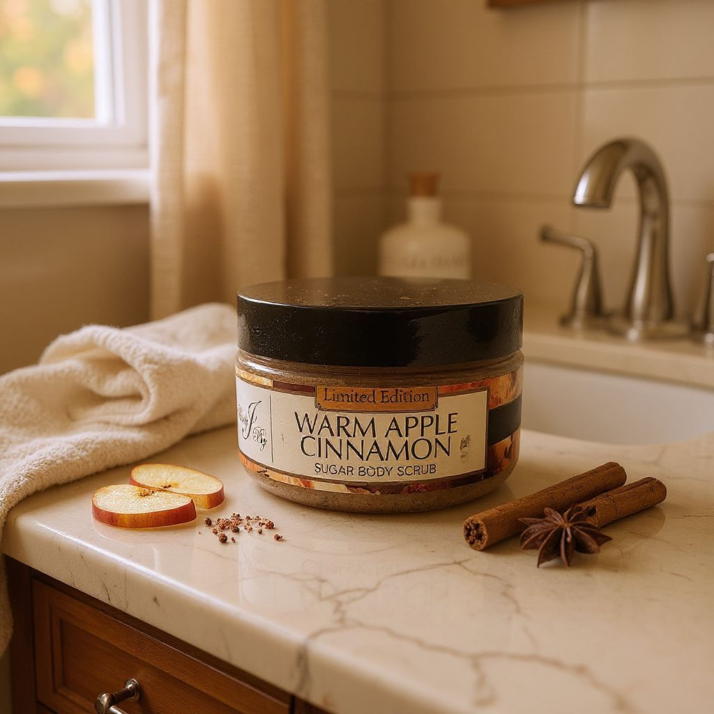 Warm Apple Cinnamon Sugar Scrub