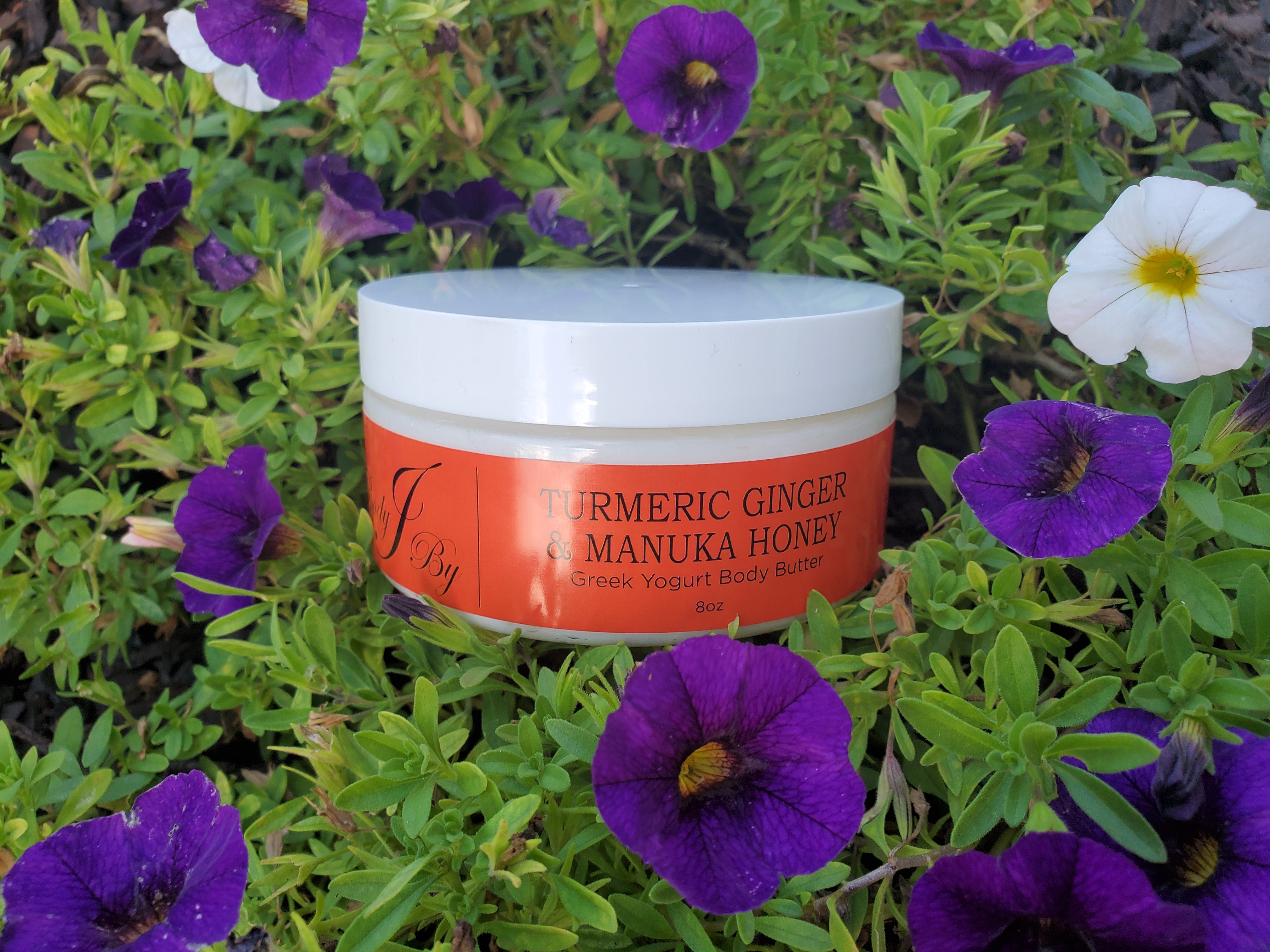 Turmeric Ginger and Manuka Honey Greek Yogurt Body Butter - Body By J