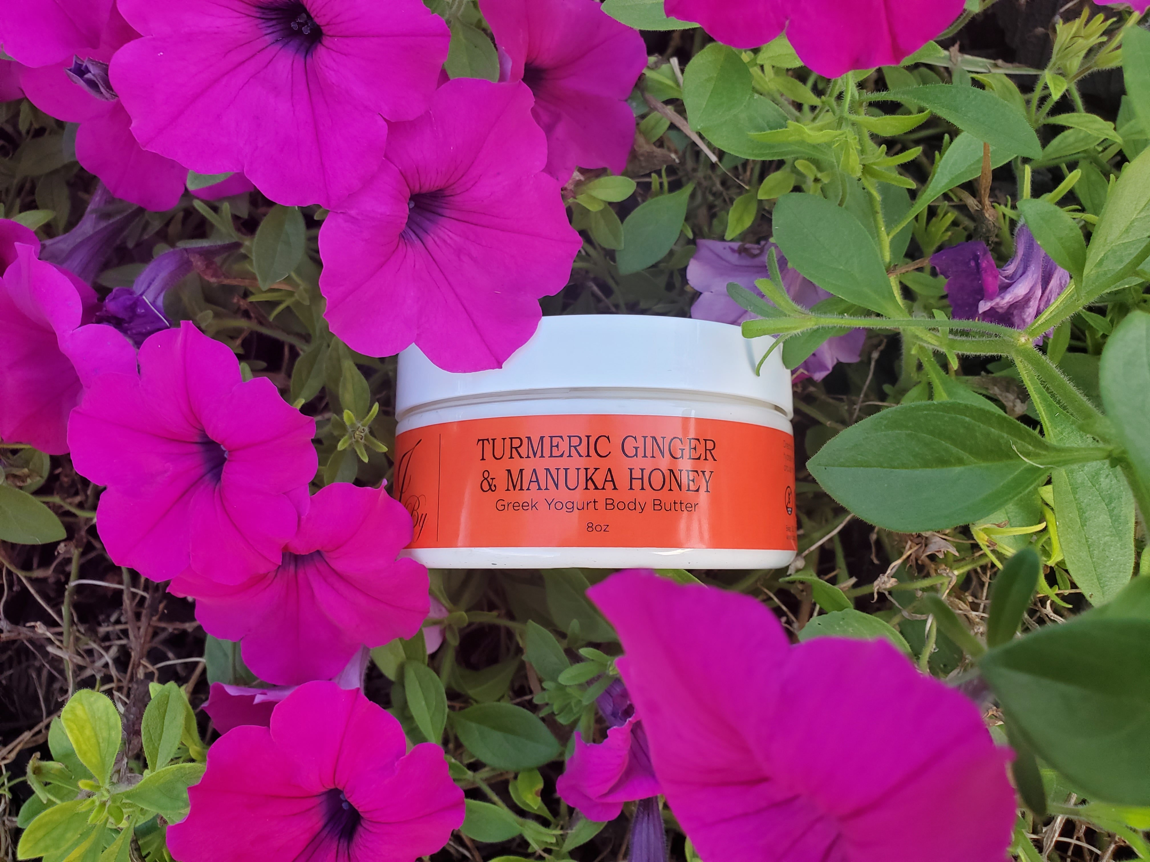 Turmeric Ginger and Manuka Honey Greek Yogurt Body Butter - Body By J