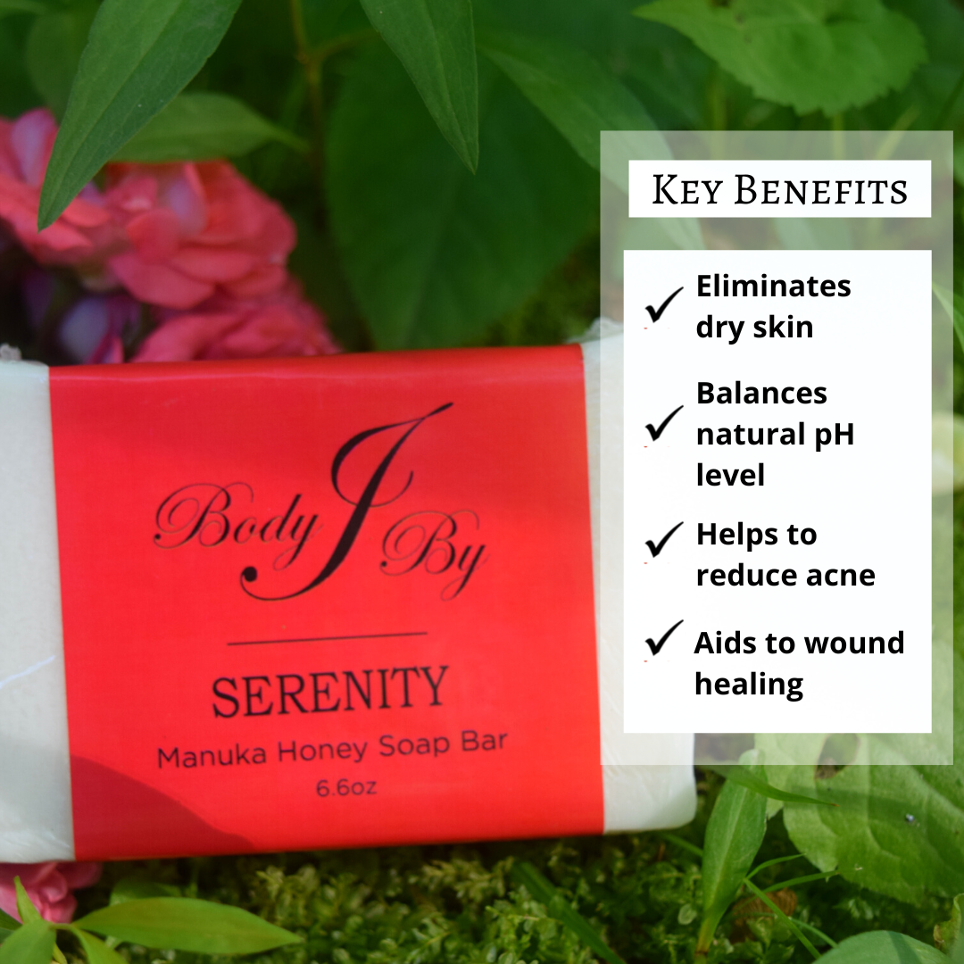 Serenity Manuka Honey Bar Soap - Body By J