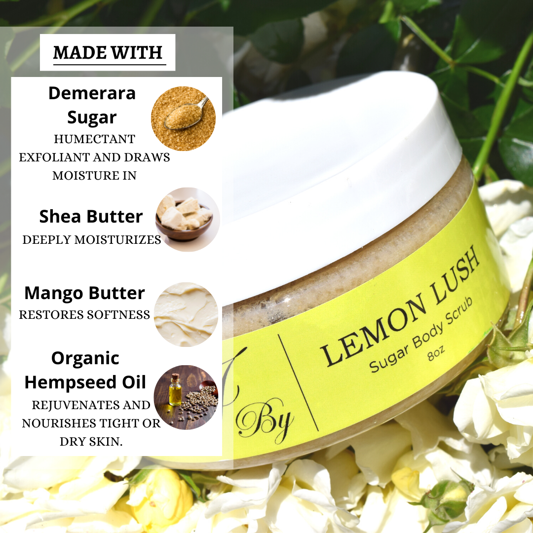 Lemon Lush Sugar Scrub - Body By J