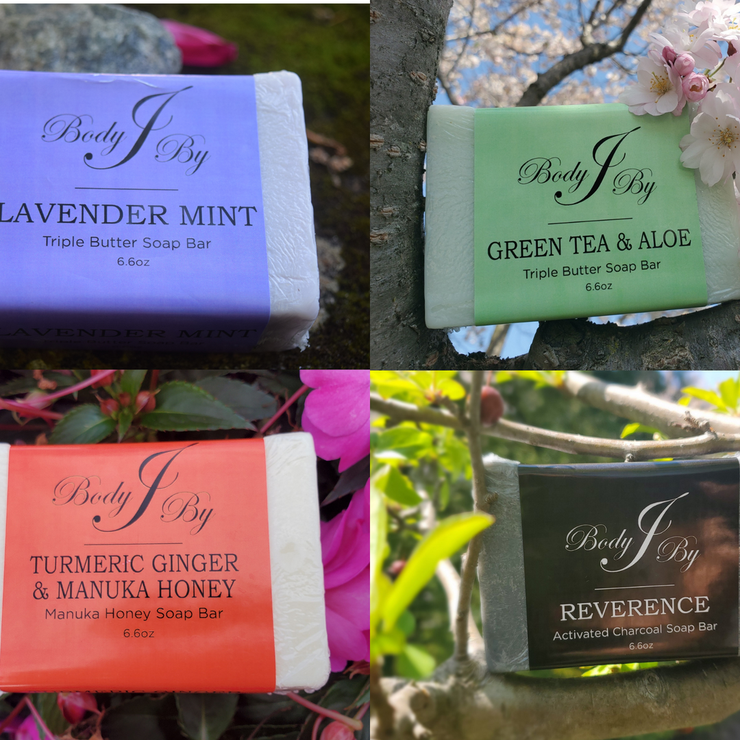 Calm & Soothe Variety Soap Bundle - Body By J