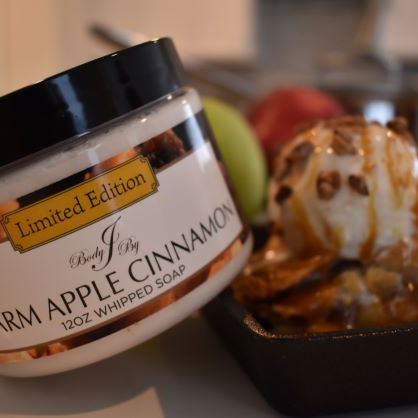 Warm Apple Cinnamon Whipped Soap