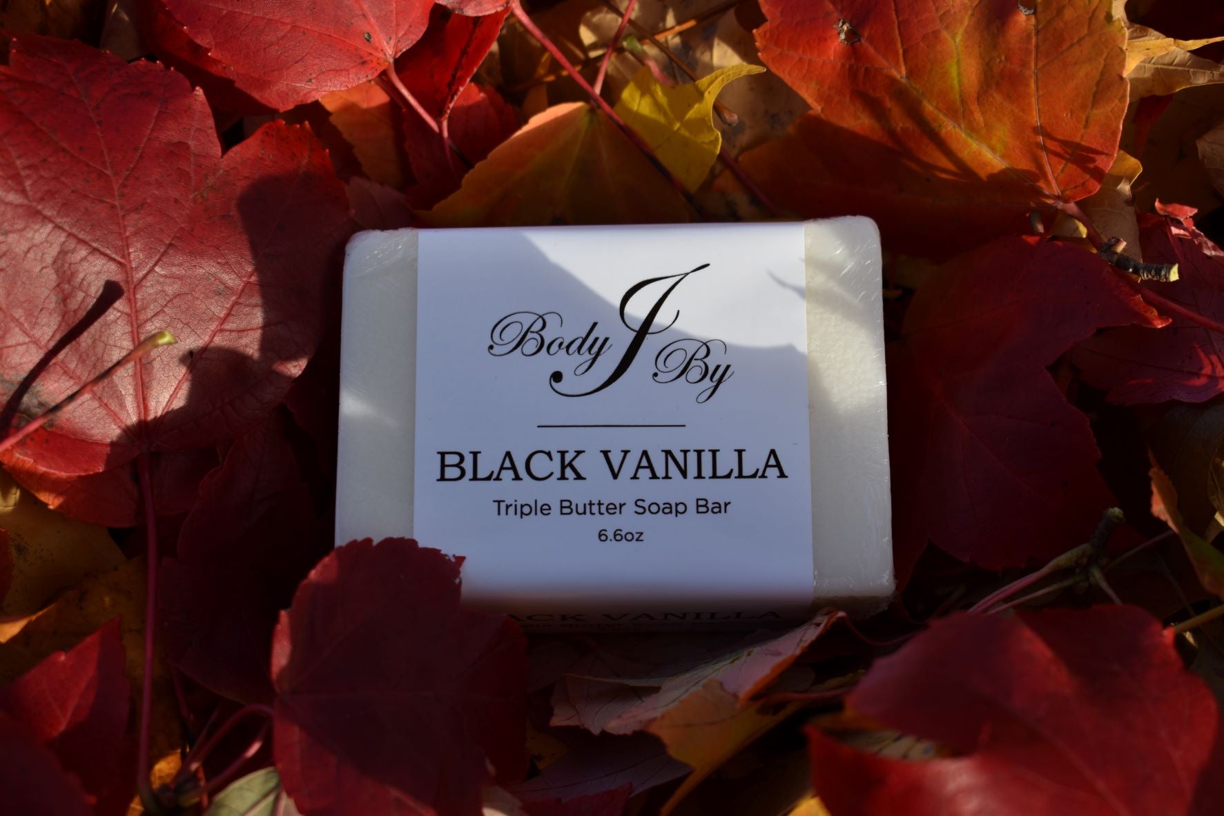 Black Vanilla Triple Butter Soap Bar - Body By J