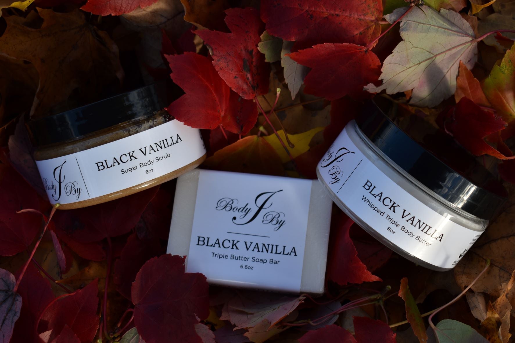 Black Vanilla Skincare System - Body By J