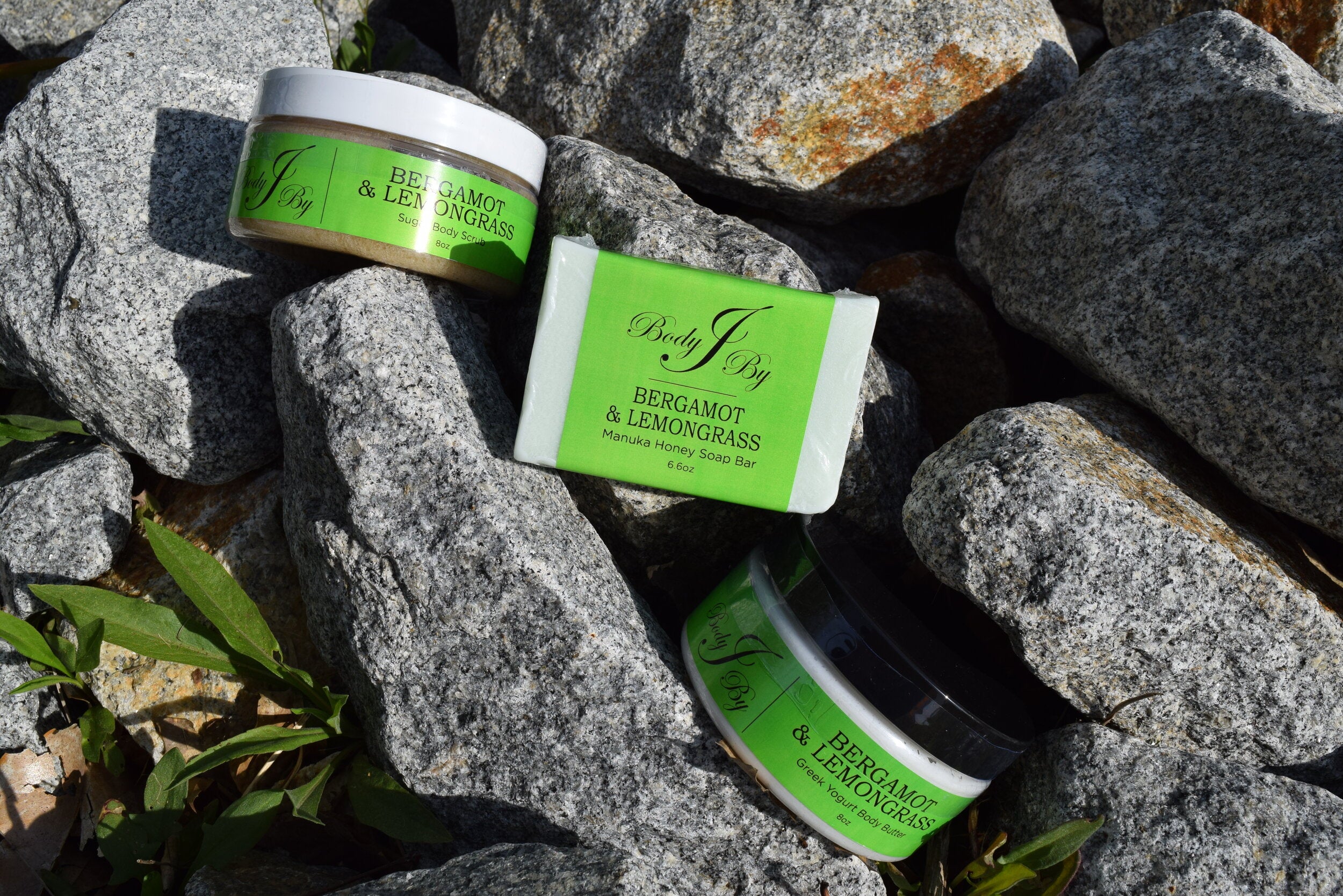 Bergamot and Lemongrass Skincare System - Body By J