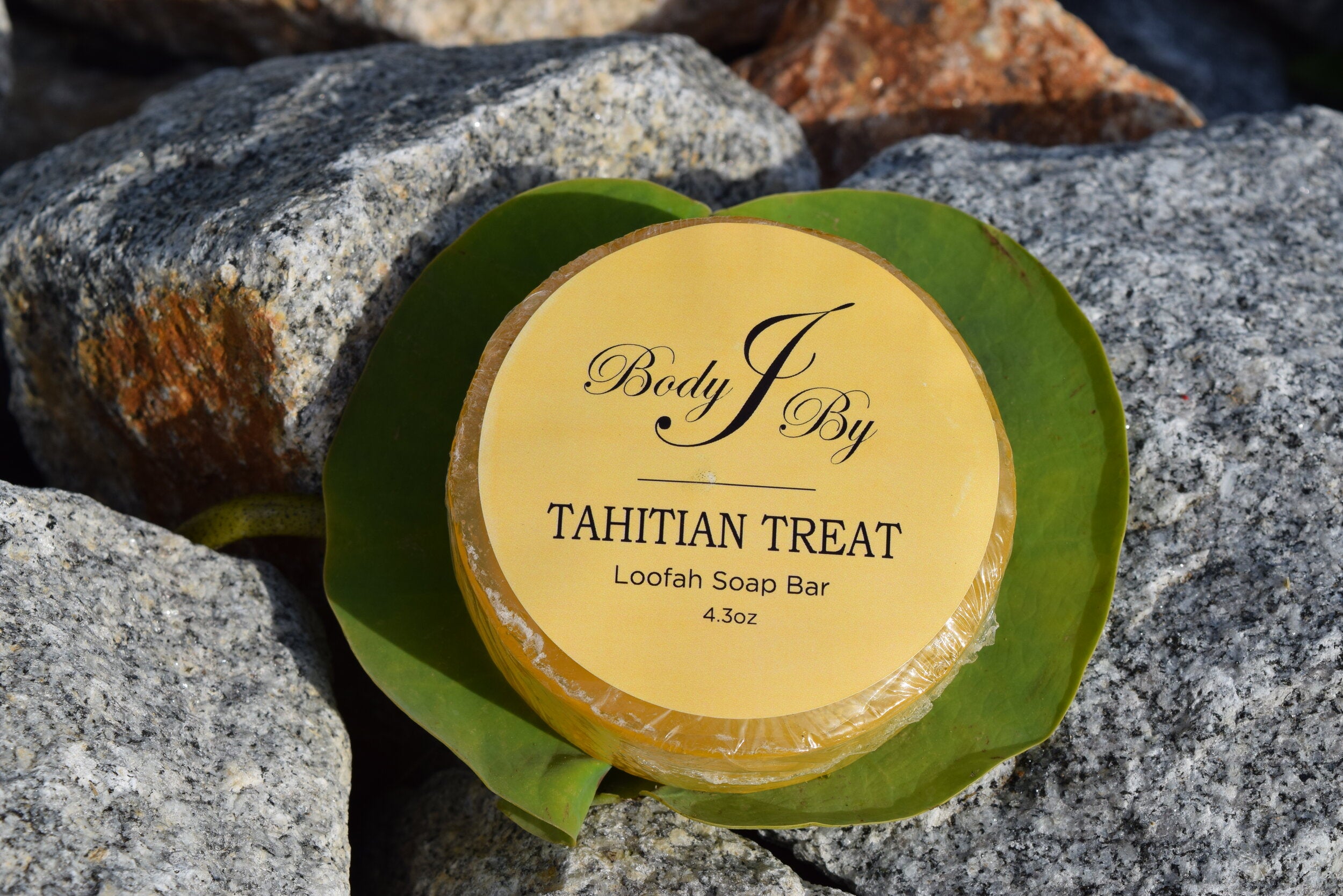 Tahitian Treat Egyptian Loofah Bar Soap - Body By J