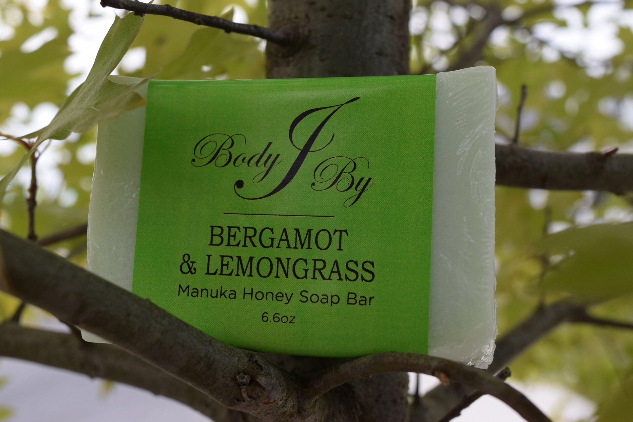 Bergamot and Lemongrass Manuka Honey Bar Soap - Body By J