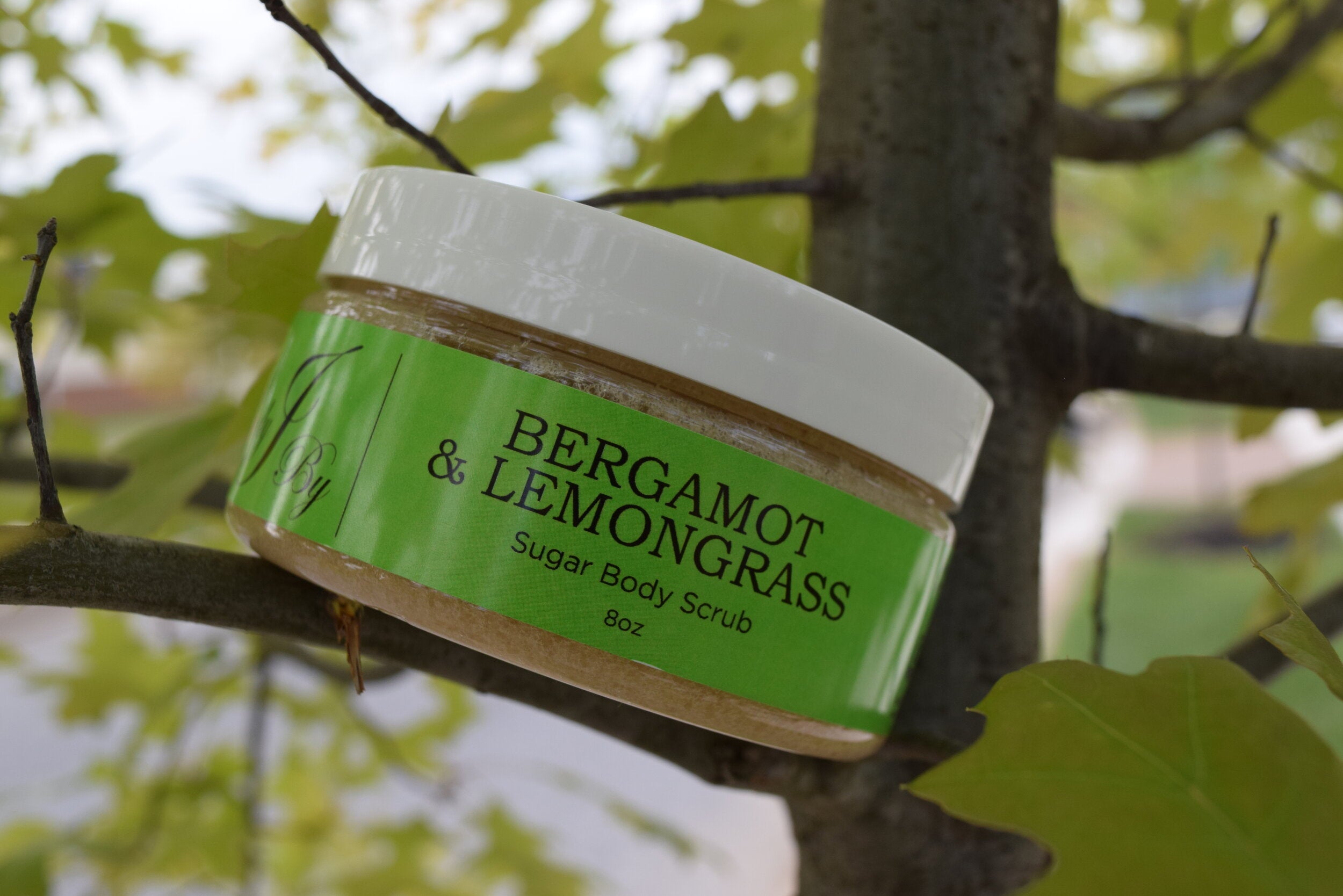 Bergamot and Lemongrass Sugar Scrub - Body By J