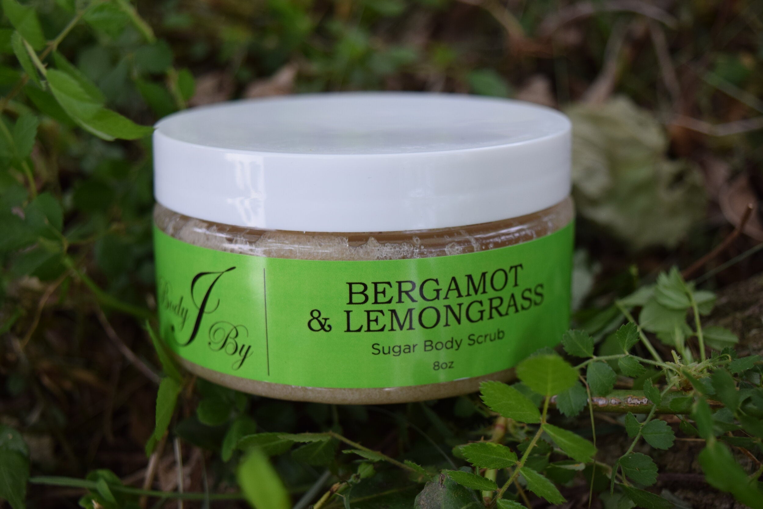 Bergamot and Lemongrass Sugar Scrub - Body By J