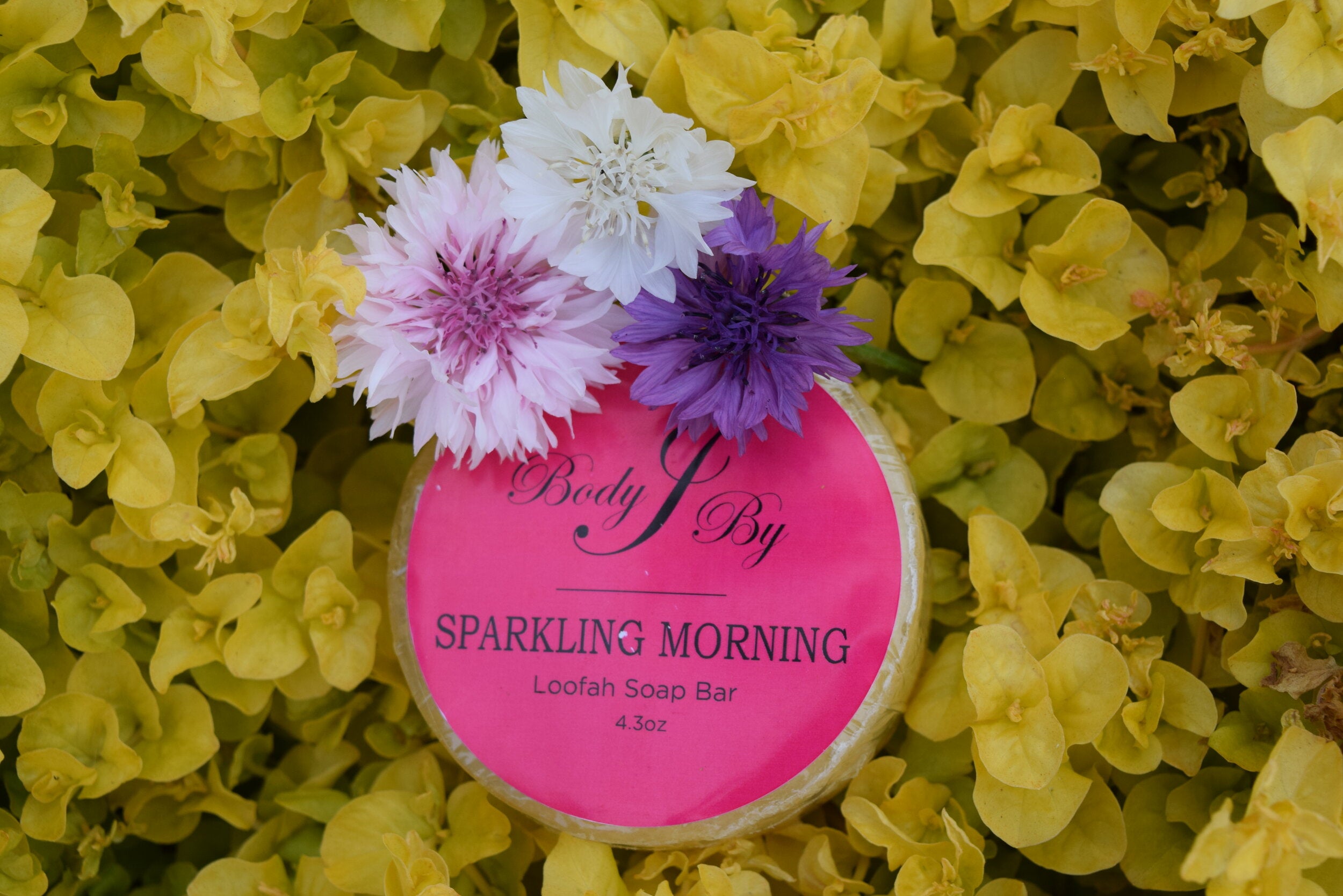 Sparkling Morning Egyptian Loofah Bar Soap - Body By J