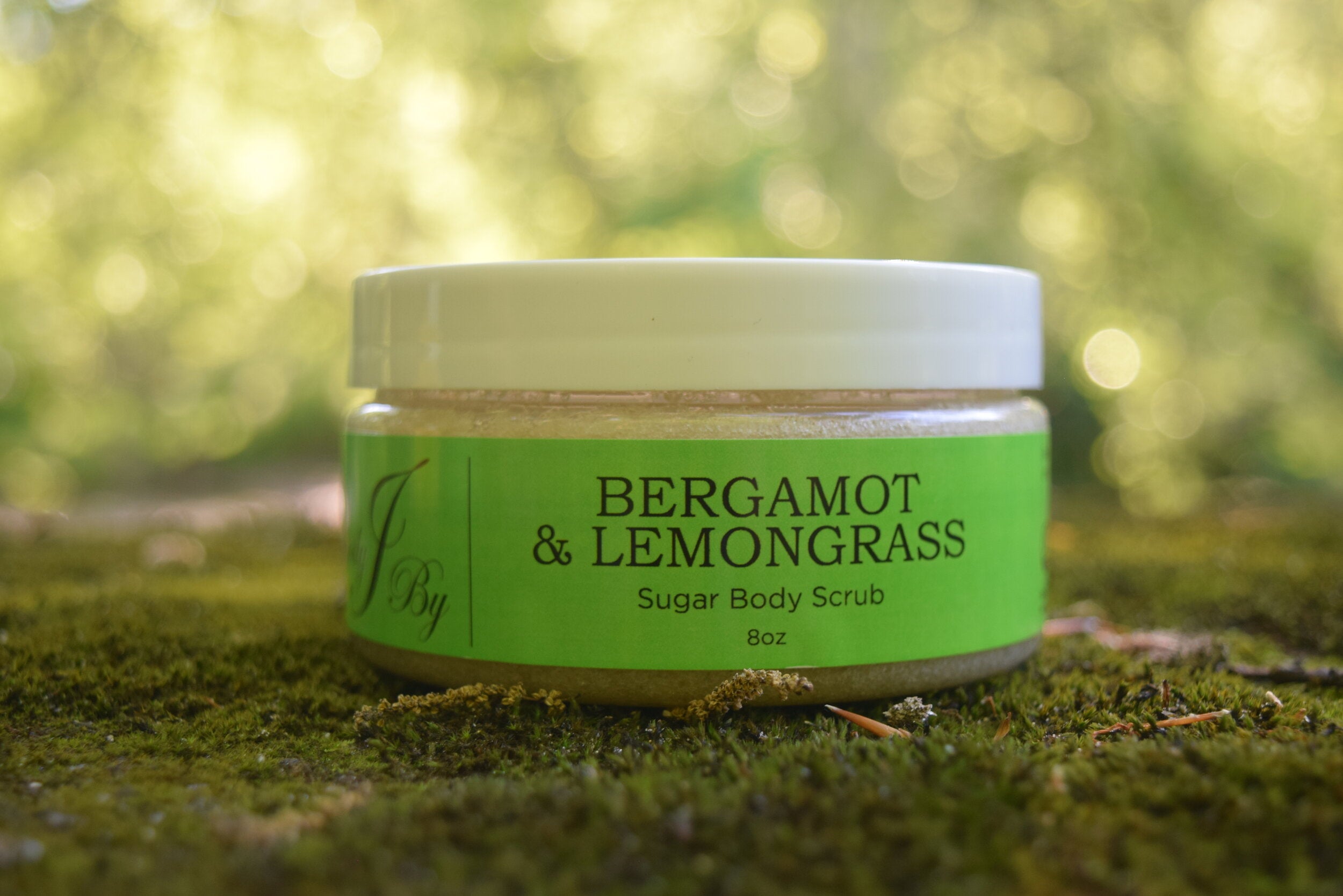 Bergamot and Lemongrass Sugar Scrub - Body By J