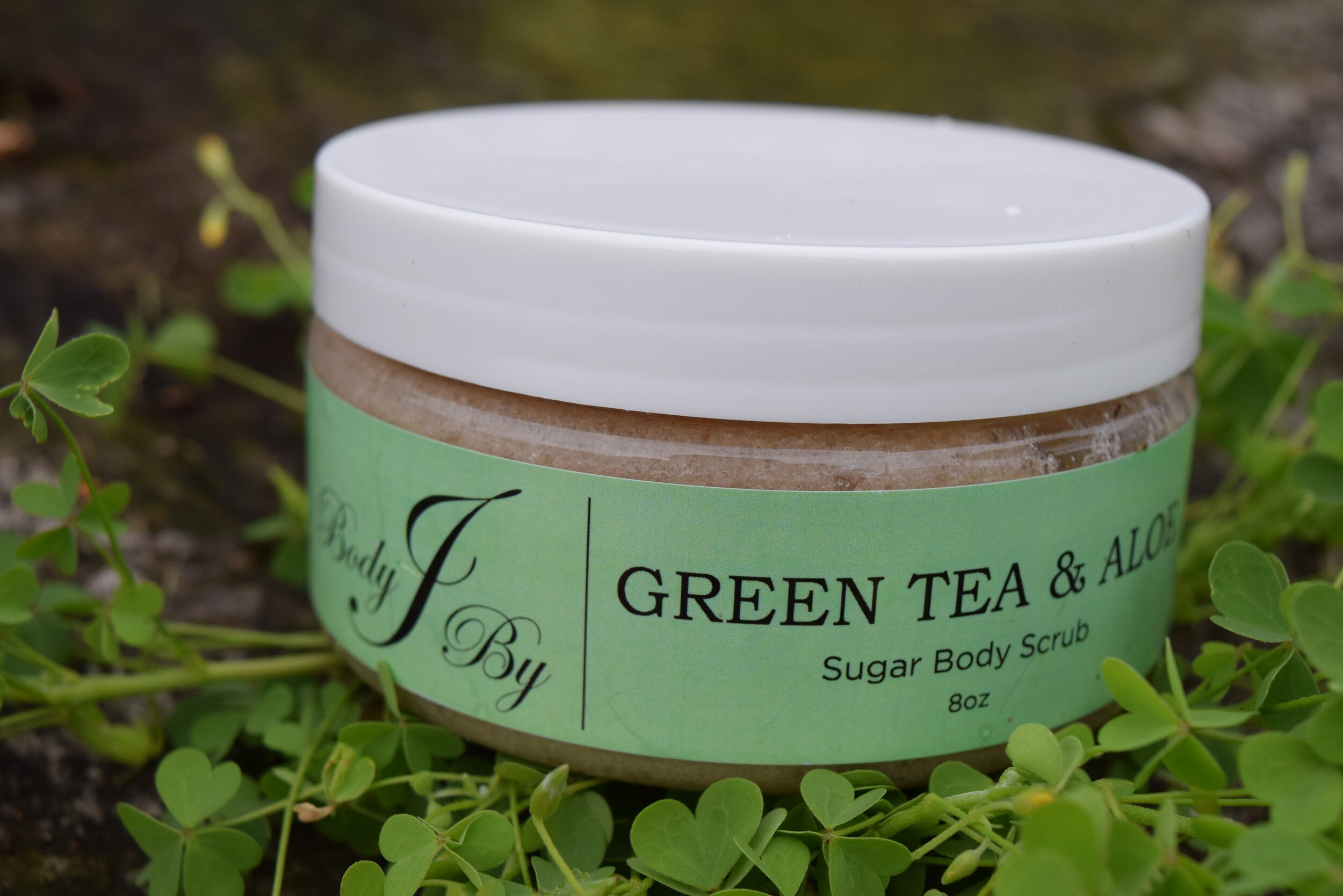 Green Tea and Aloe Sugar Scrub - Body By J