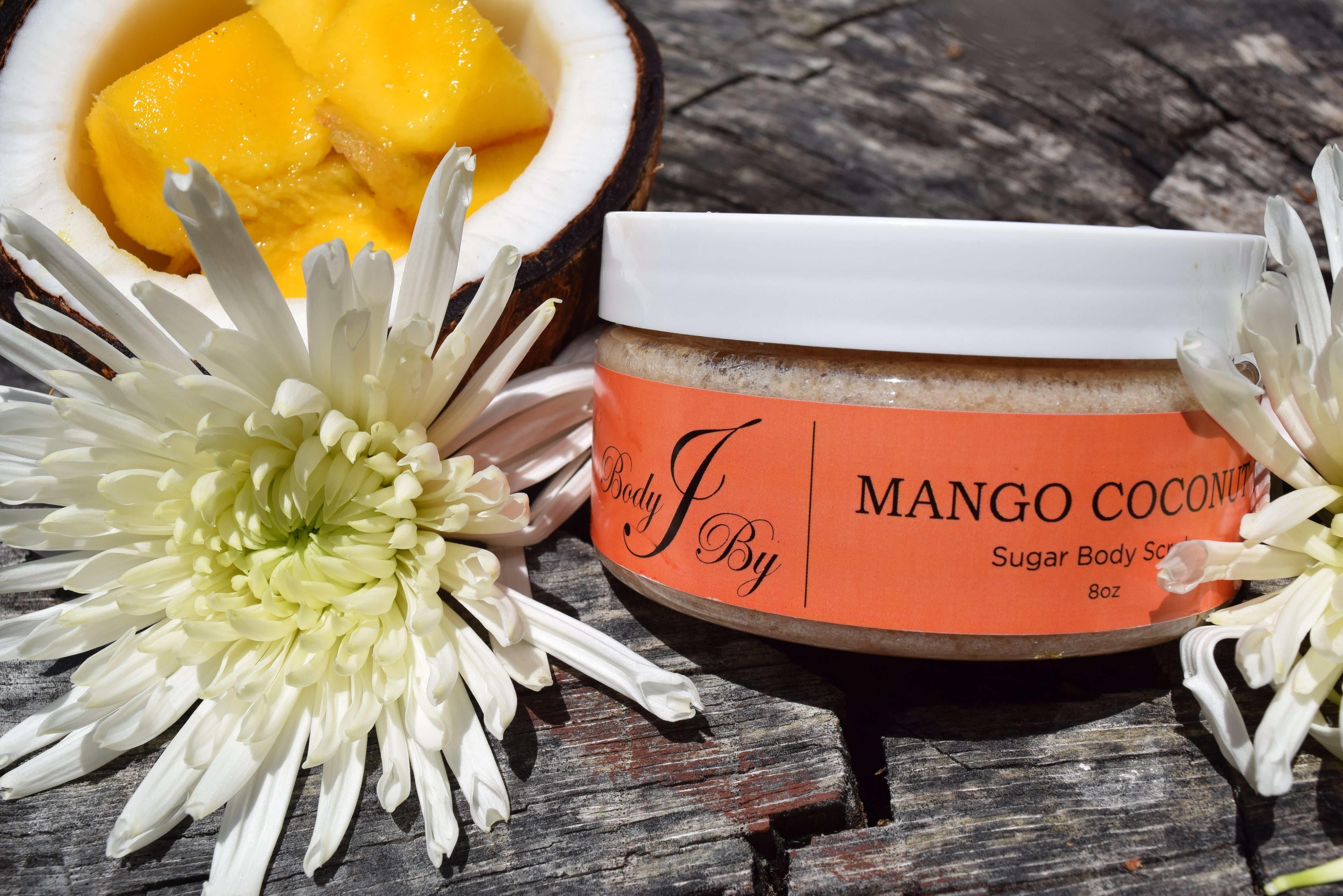 Mango Coconut Sugar Scrub - Body By J