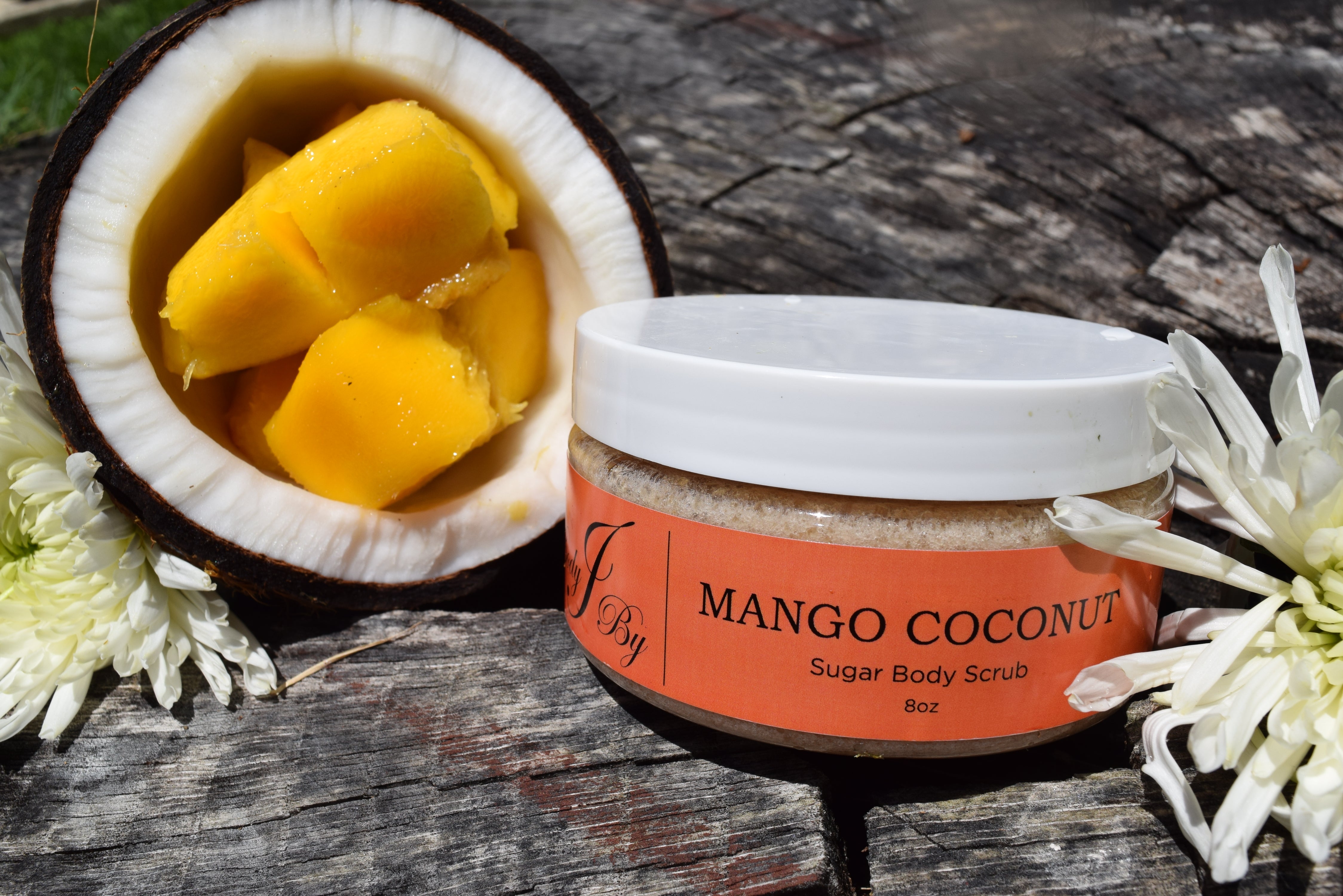 Mango Coconut Sugar Scrub - Body By J