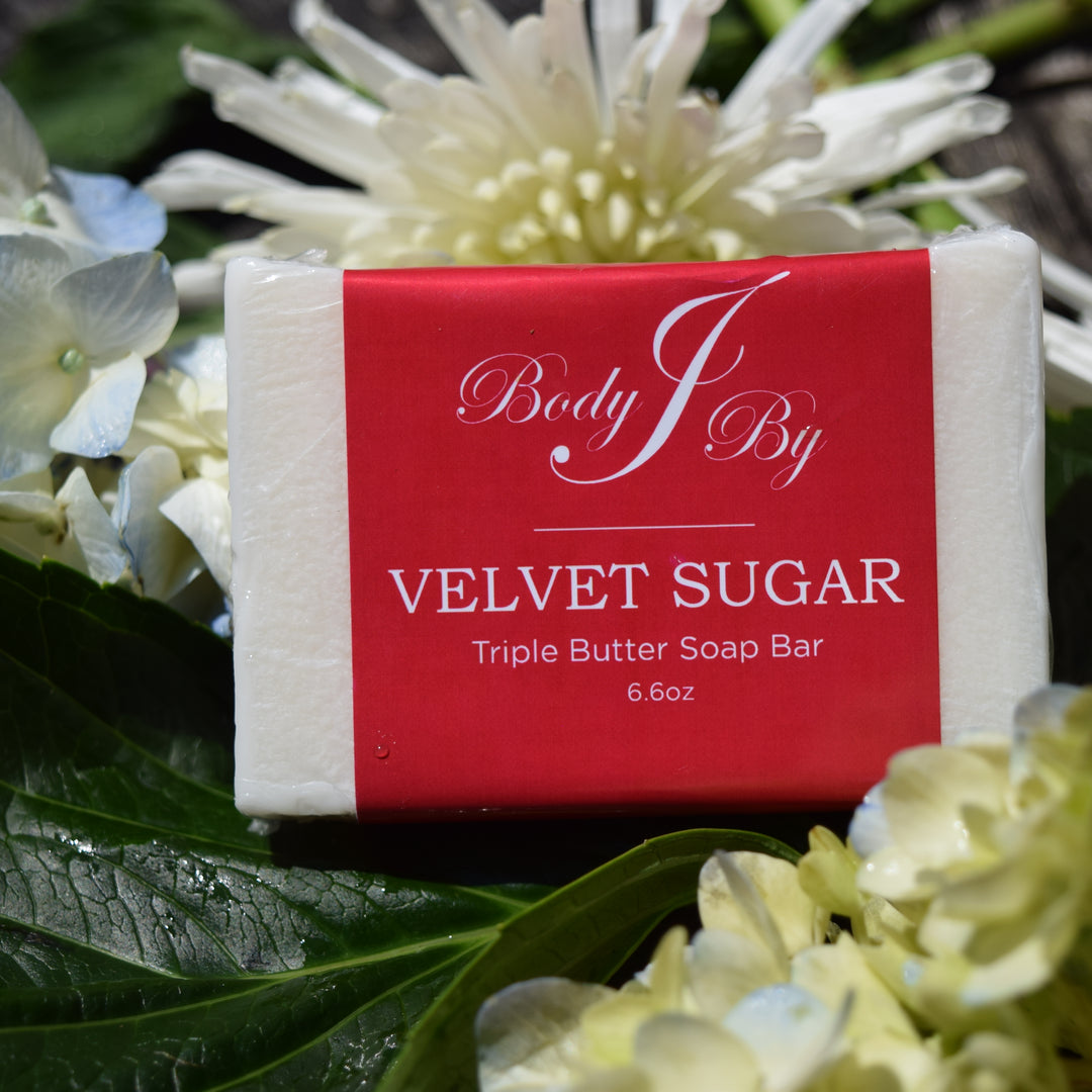 Velvet Sugar Triple Butter Soap Bar - Body By J