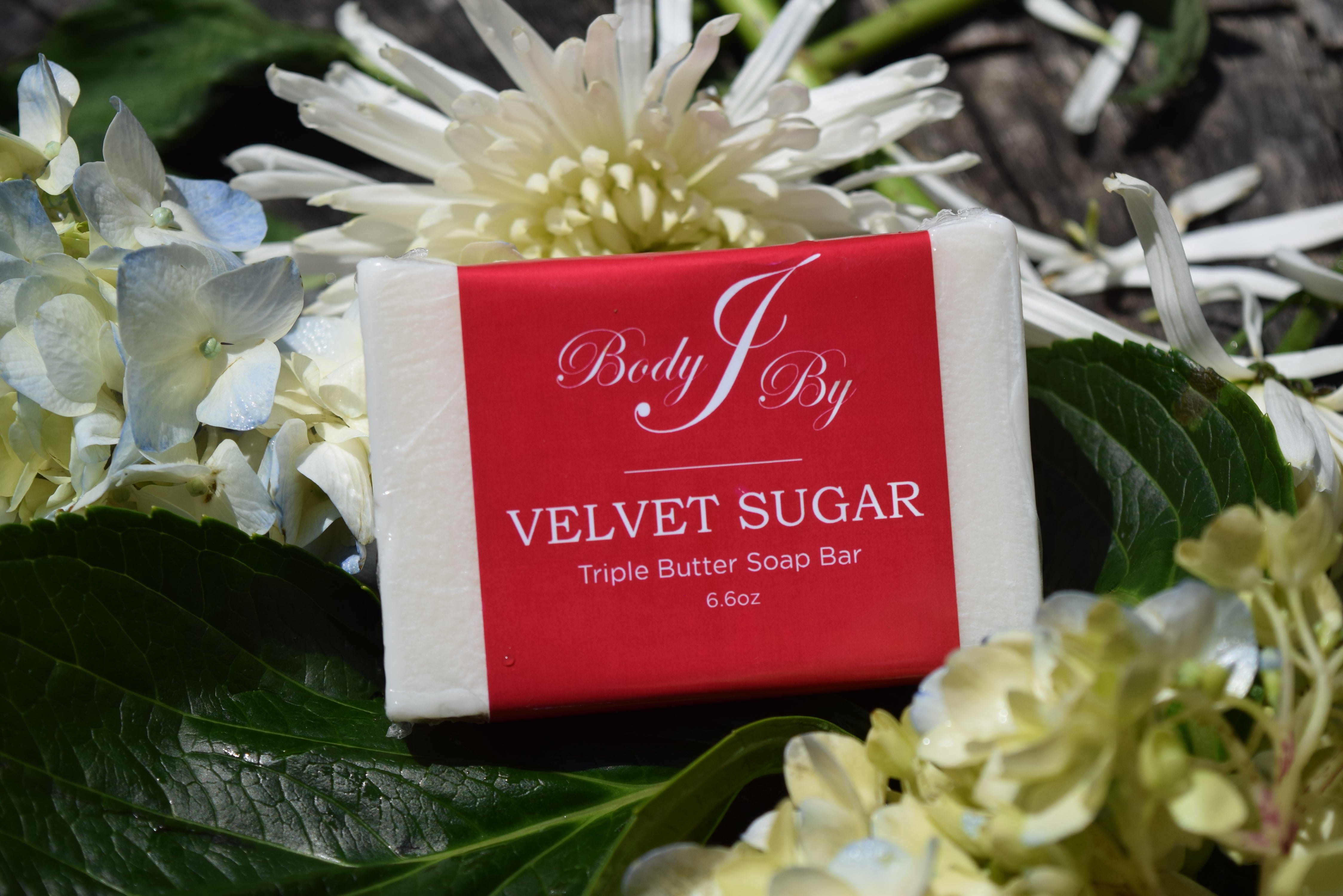 Velvet Sugar Triple Butter Soap Bar - Body By J