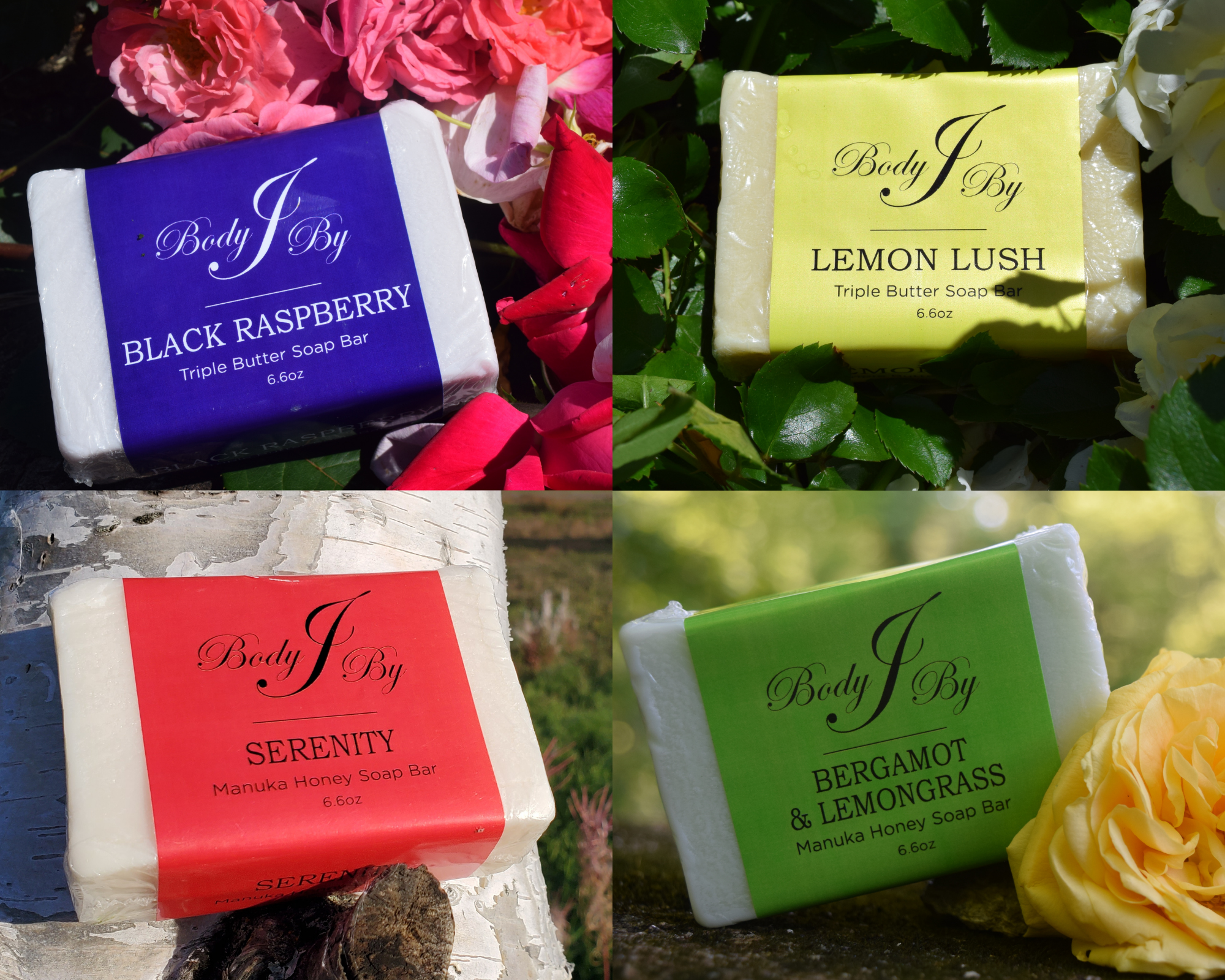 Fresh & Fruity Variety Soap Bundle - Body By J