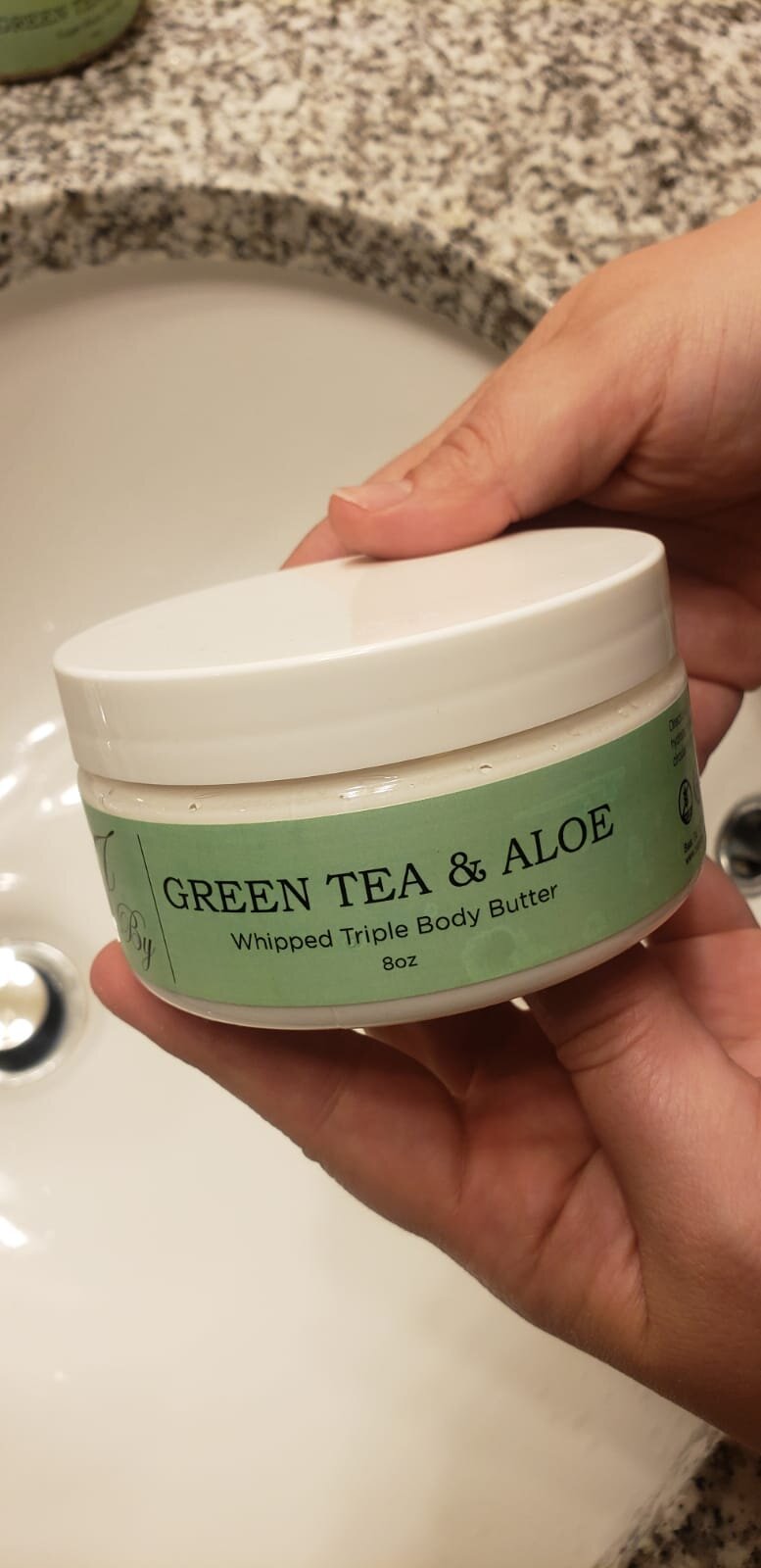 Green Tea and Aloe Whipped Body Butter - Body By J