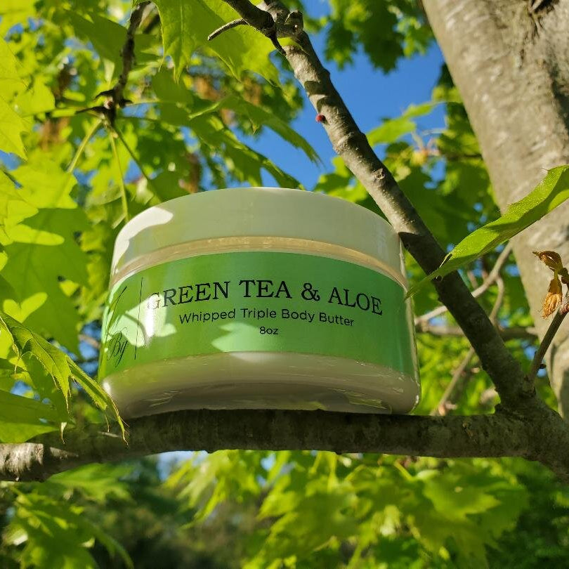 Green Tea and Aloe Whipped Body Butter - Body By J