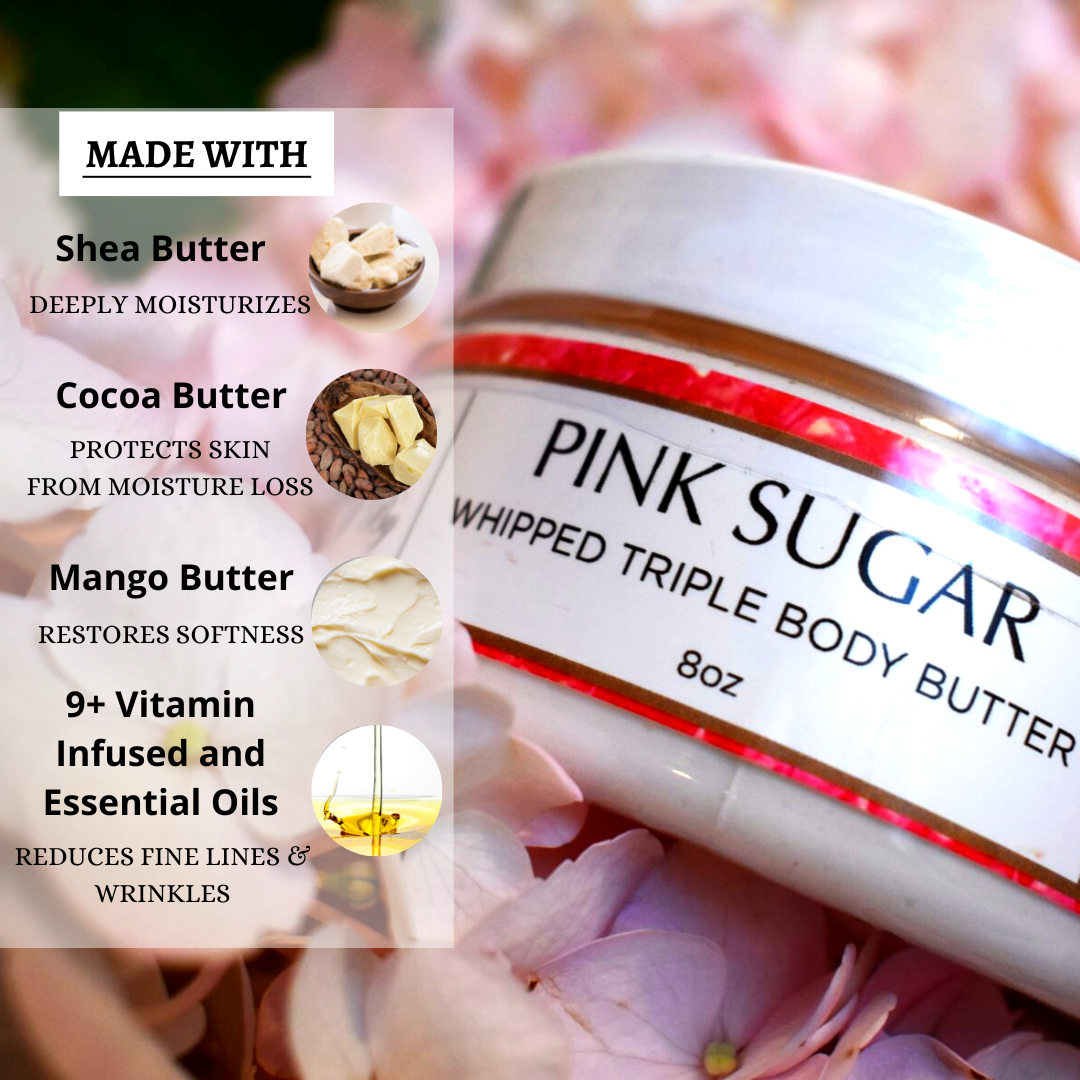 Pink Sugar Whipped Body Butter - Body By J