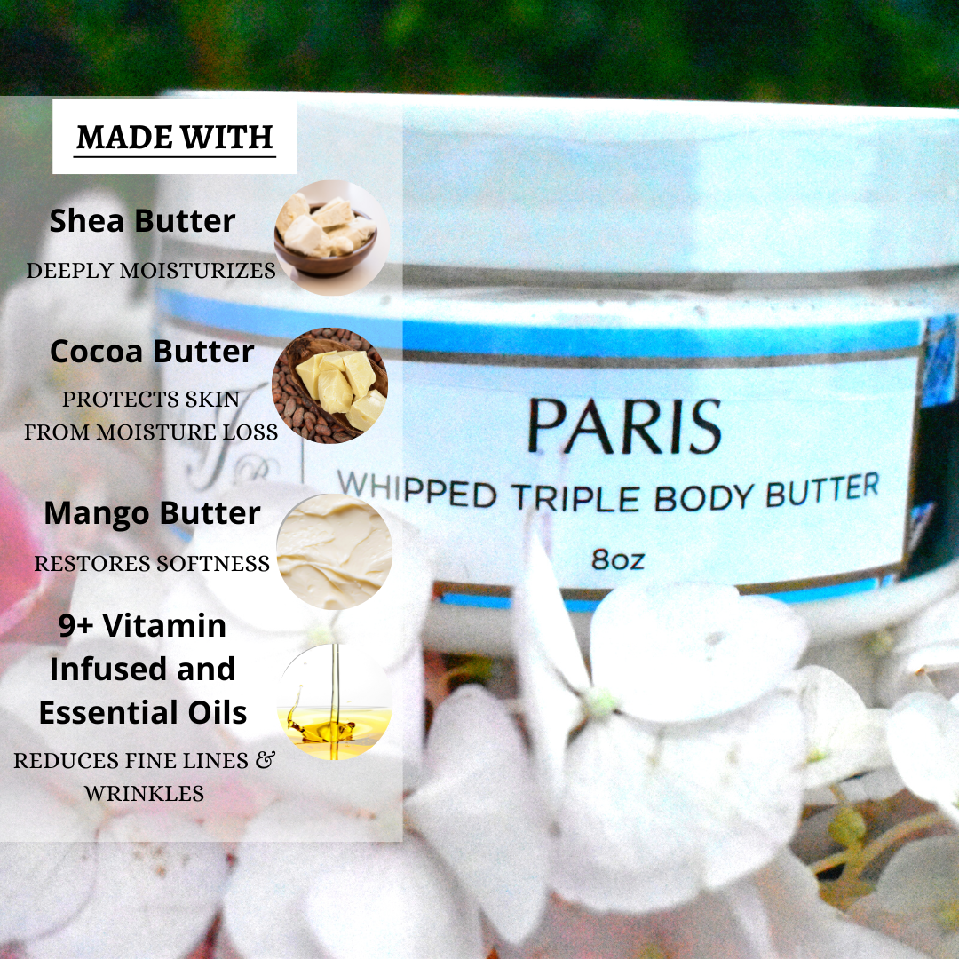 Paris Whipped Body Butter - Body By J